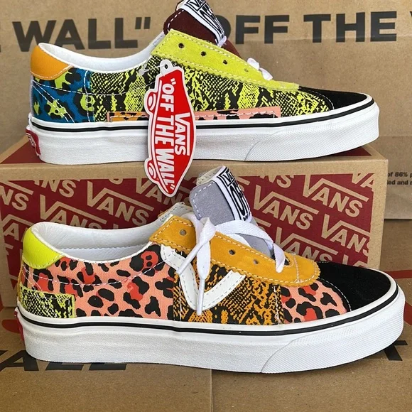Leopard vans sport deals
